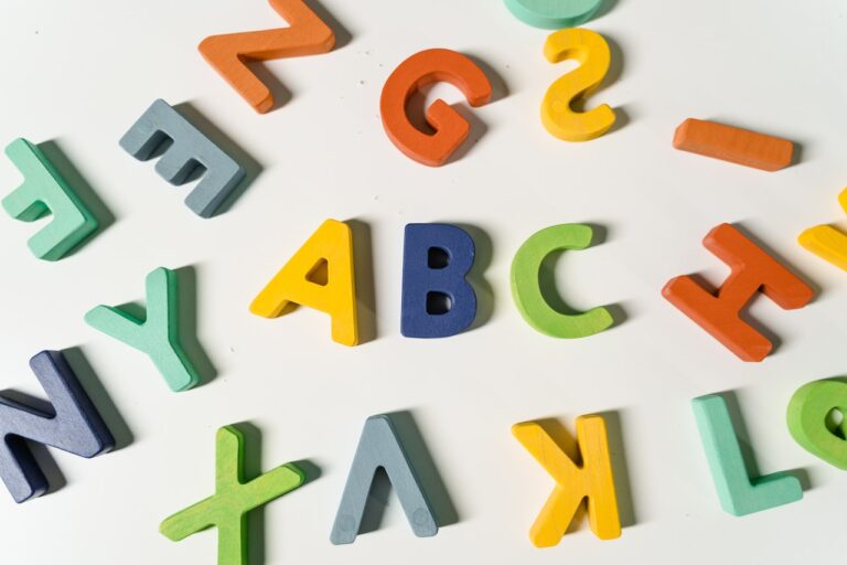 lettere colorate